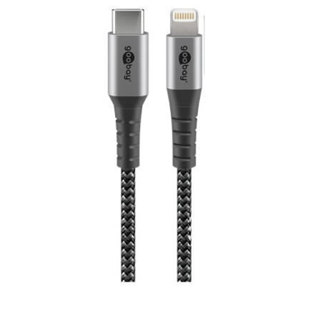 CABLE SINCRONIZACION+CARGA USB-C / LIGHTNING 1m