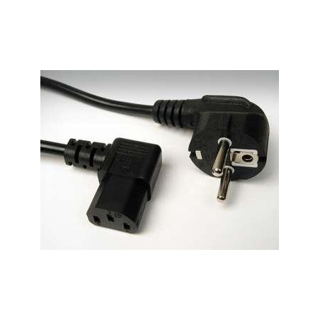 CABLE DE ALIMENTACION CPU-RED ACODADO 2 Mts.