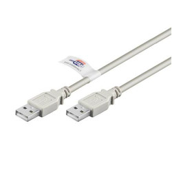CABLE CONEXION USB 2.0 A-A  1.8 MTS