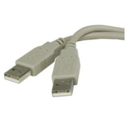 CABLE CONEXION USB 2.0 A-A 3Mts
