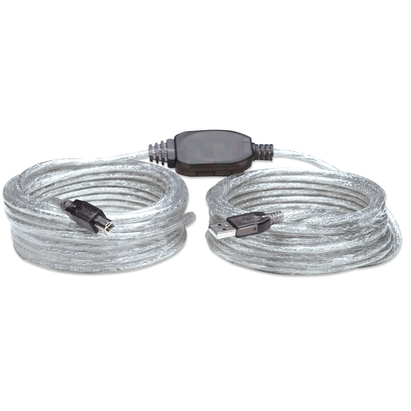 CABLE USB 2.0 AMPLIFICADOR  11M TIPO A(M)- B(M)