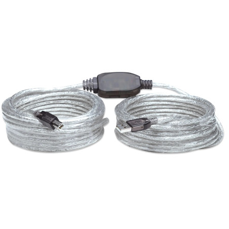 CABLE USB 2.0 AMPLIFICADOR  11M TIPO A(M)- B(M)