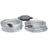 CABLE USB 2.0 AMPLIFICADOR  11M TIPO A(M)- B(M)