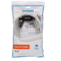 CABLE USB 2.0 AMPLIFICADOR  11M TIPO A(M)- B(M)