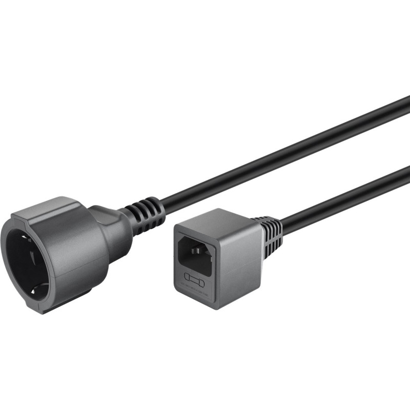 CABLE DE ALIMENTACION CPU C14 - SCHUKO H 15 CM