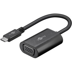 CONVERSOR DE VIDEO USB-C 3.1 (M) - VGA (H)