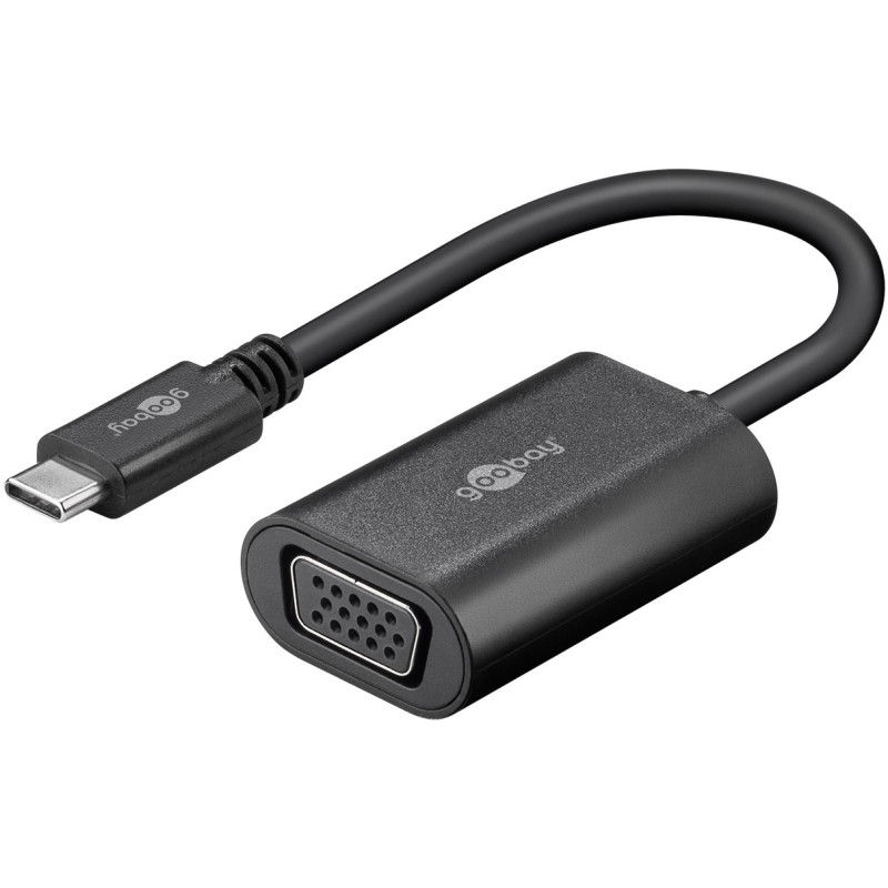 CONVERSOR DE VIDEO USB-C 3.1 (M) - VGA (H)