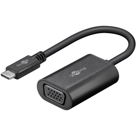 CONVERSOR DE VIDEO USB-C 3.1 (M) - VGA (H)