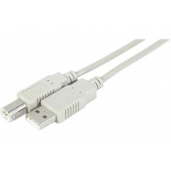 CABLE CONEXION USB 2.0 A-B  0.6 MTS