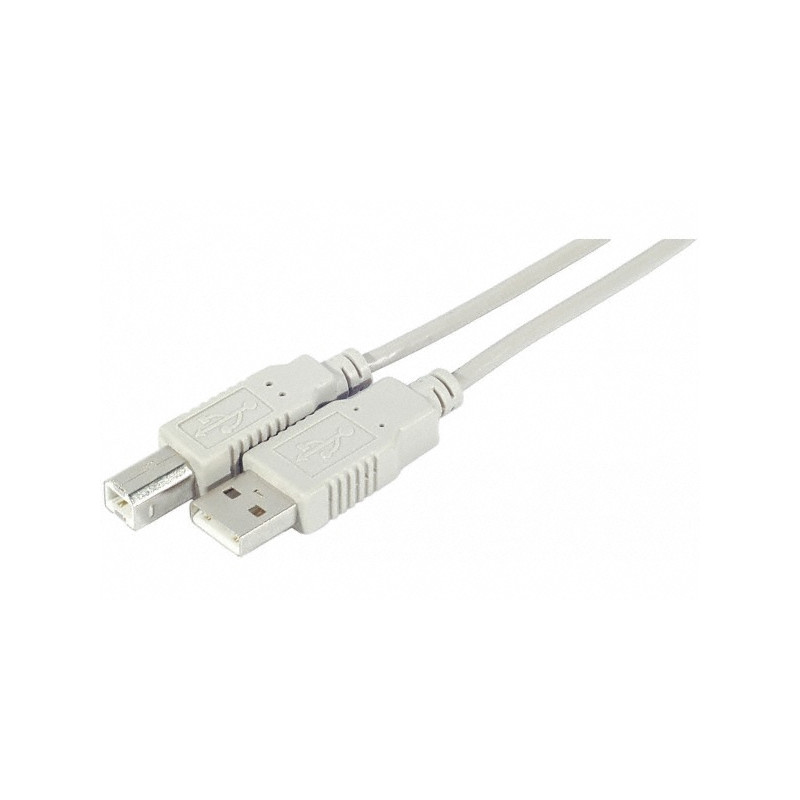 CABLE CONEXION USB 2.0 A-B  0.6 MTS
