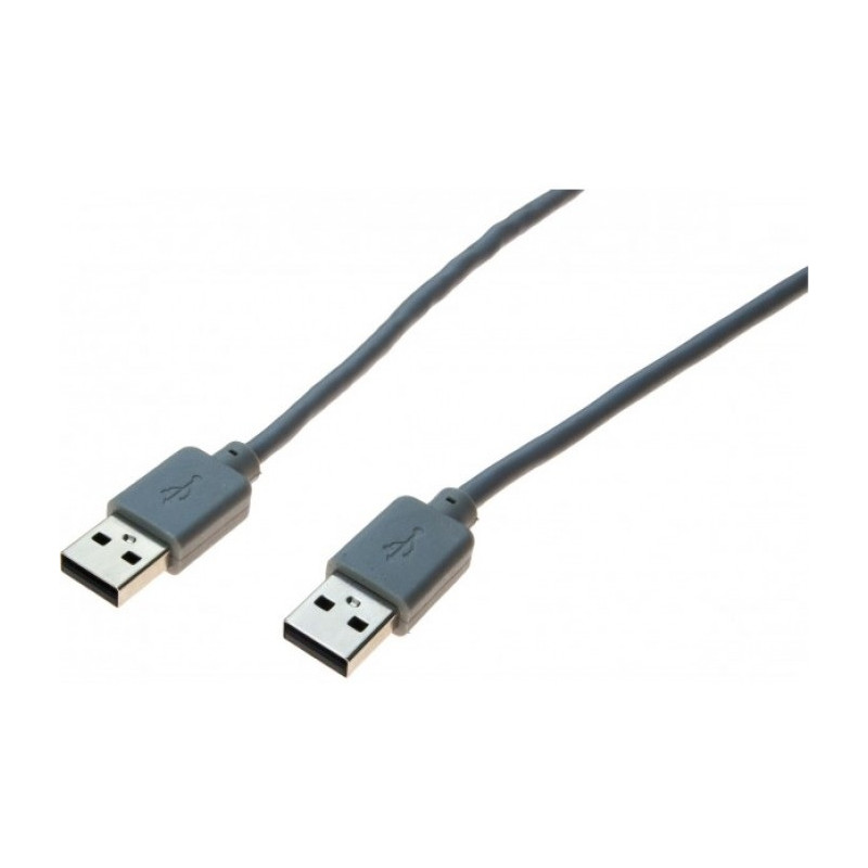 CABLE CONEXION USB 2.0 A-A  1 MTS