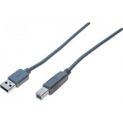 CABLE CONEXIÓN USB 2.0 A-B  5 MTS