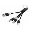 CABLE TRIPLE USB-A / LIGHTNING+USB-C+MICRO USB 0.1