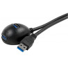 CABLE EXTENSION USB 3.0 A(M)-A(H) SOBREMESA 1.8Ms