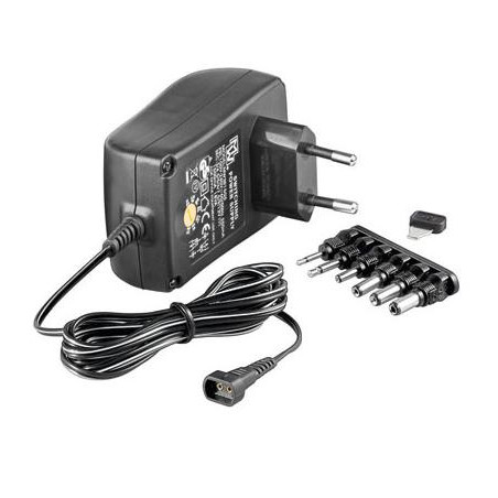 ALIMENTADOR UNIVERSAL REG. 3 - 12V  6 TOMAS 27W