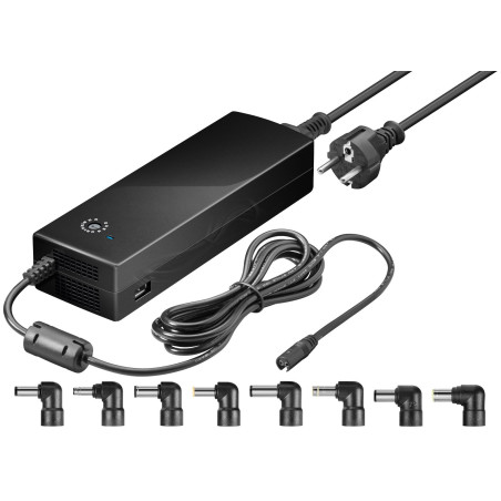 ALIMENTADOR UNIVERSAL NOTEBOOK 8 CONEC USB 134,5W