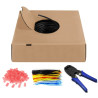 BOBINA  KIT 305Mts CABLE UTP CAT6 RIGIDO EXTERIOR
