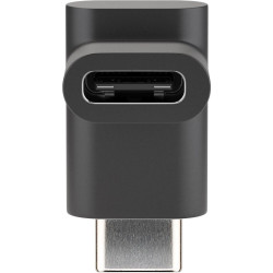 ADAPTADOR USB-C 3.1 (H)- USB-C 3.1 (M) ACODADO 90º