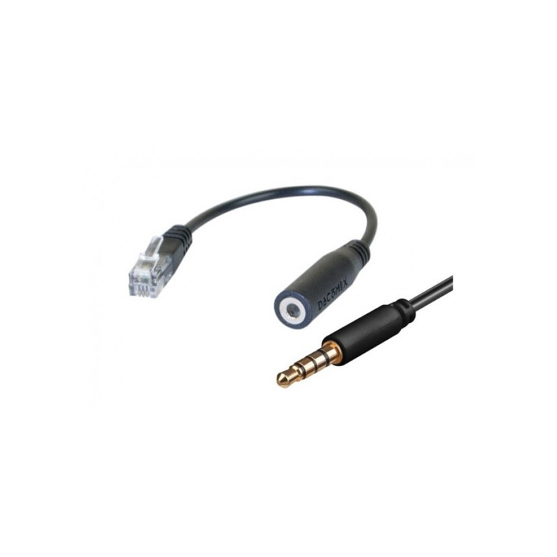 ADAPTADOR AUDIO 1 X JACK 3.5 H TETRAPOLAR- RJ9