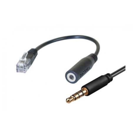 ADAPTADOR AUDIO 1 X JACK 3.5 H TETRAPOLAR- RJ9