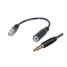ADAPTADOR AUDIO 1 X JACK 3.5 H TETRAPOLAR- RJ9