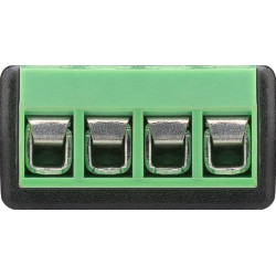 ADAPTADOR AUDIO JACK TETRAPOLAR 4 PINES M - BORNAS