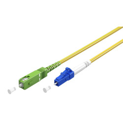 CABLE FIBRA SIMPLEX MONOMOD 9/125 LC-UPC/SC-APC 1M