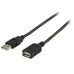 CABLE EXTENSION PREMIUM USB 2.0 A(M)-A(H) 3 MTS