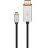 CABLE VIDEO USB-C 3.1 (M)-DISPLAYPORT 1.4 8k4K 2m