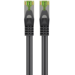 LATIGUILLO NEGRO  S/FTP CAT8.1 FLEX 10 Mts. LSZH