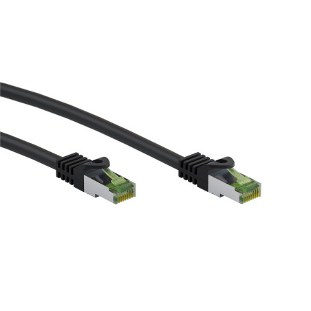 LATIGUILLO NEGRO  S/FTP CAT8.1 FLEX 20 Mts. LSZH