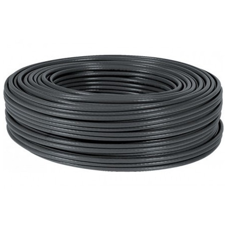 BOBINA 100Mts CABLE S/FTP FLEXIBLE CAT-6 NEGRO