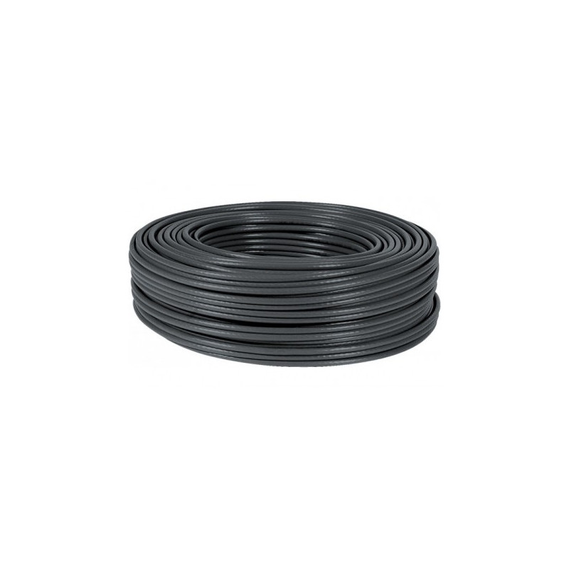 BOBINA 305Mts CABLE S/FTP FLEXIBLE CAT-6 NEGRO