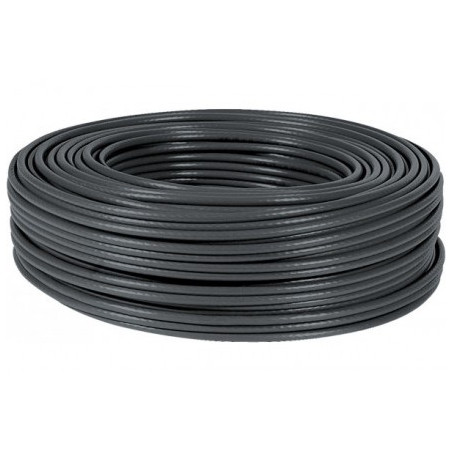 BOBINA 305Mts CABLE S/FTP FLEXIBLE CAT-6 NEGRO