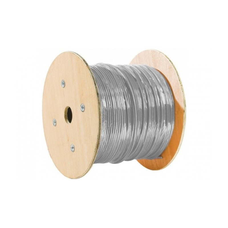 BOBINA 305Mts CABLE F/FTP RIGIDO CAT-6