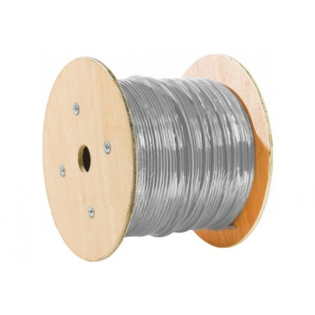 BOBINA 305Mts CABLE F/FTP RIGIDO CAT-6