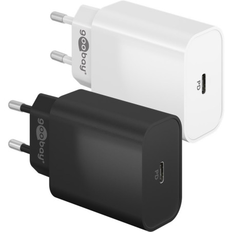 ALIMENTADOR USB-C 45W PD 240V 3A NEGRO