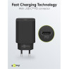 ALIMENTADOR USB-C 45W PD 240V 3A NEGRO