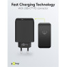ALIMENTADOR USB-C 65W DP 240V 3A NEGRO