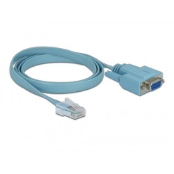 CABLE CONEXION CONSOLA CISCO DB9 HEMBRA - RJ45 1m
