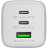ALIMENTADOR USB-C 65 W 2 USB-C + USB 3.0 PD GaN