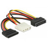 CABLE ALIMENTACION HD 1 SATA M - MOLEX H +SATA H