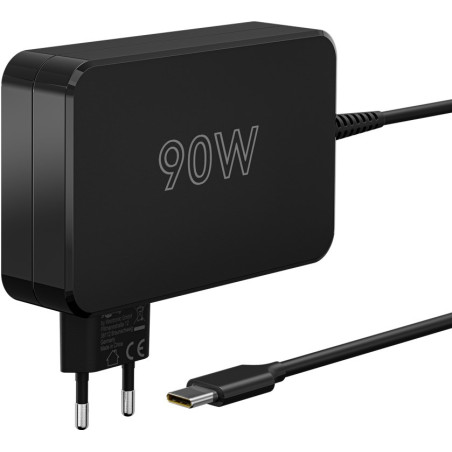 ALIMENTADOR USB-C 90W CON CABLE PARA PORTATILES