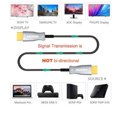 CABLE VIDEO HIBRIDO AOC HDMI 2.1 TIPO A 8K 10M