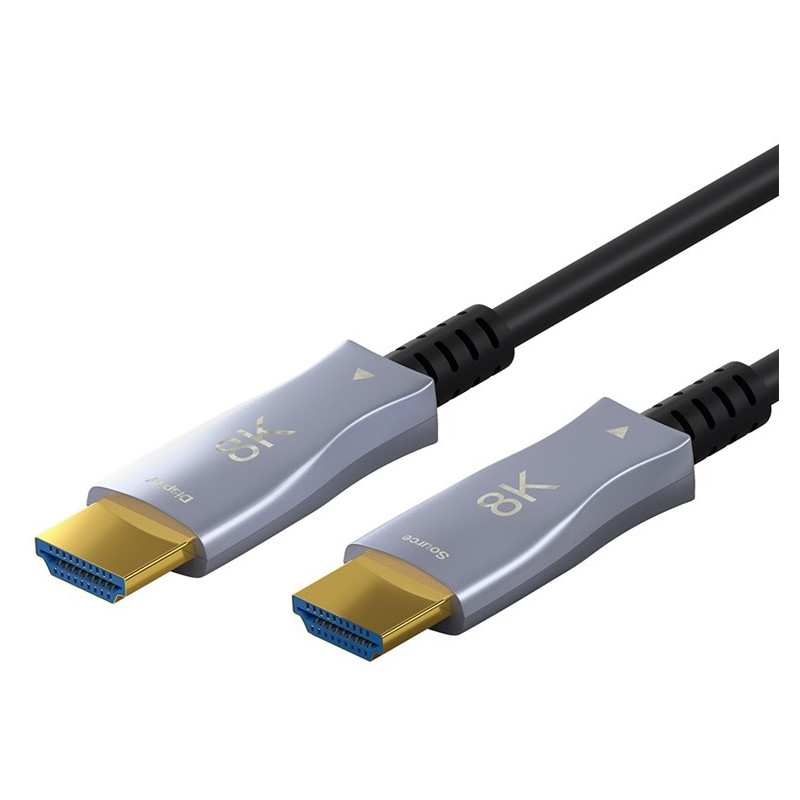 CABLE VIDEO HIBRIDO AOC HDMI 2.1 TIPO A 8K 50M