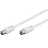 CABLE ANTENA TV 5Mts M - H 75Ohm.
