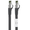 LATIGUILLO NEGRO S/FTP CAT8.1 FLEX 5 Mts. LSZH