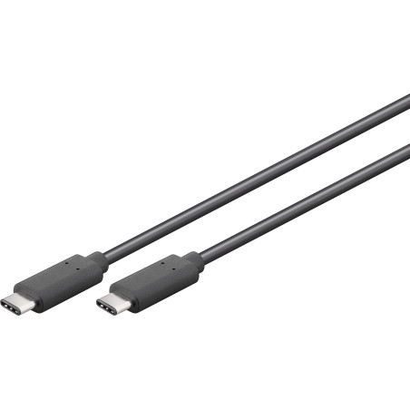 CABLE USB 3.2 GEN1 USB-C (M)-(M) 60W 5Gbps 1m.