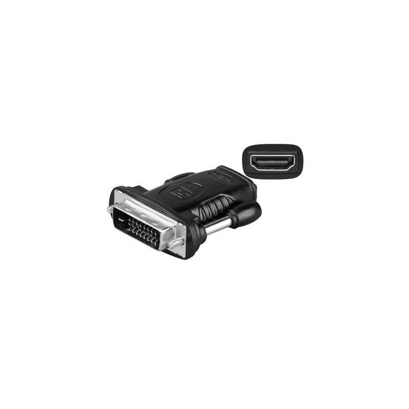 ADAPTADOR DVI-D 24 + 1 MACHO - HDMI TIPO A HEMBRA