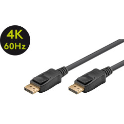 CABLE DISPLAYPORT  VER. 1.2  20 PINES M-M  1Mts